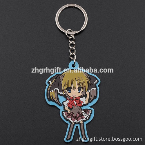 Personalized 3D Soft PVC Keychain Custom Rubber Keychain